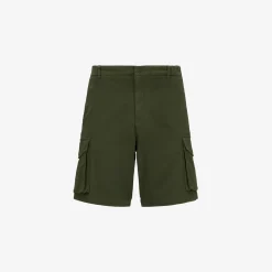 K-WAY Davon - Shorts - Cargo - Man - Green Cypress Cheap