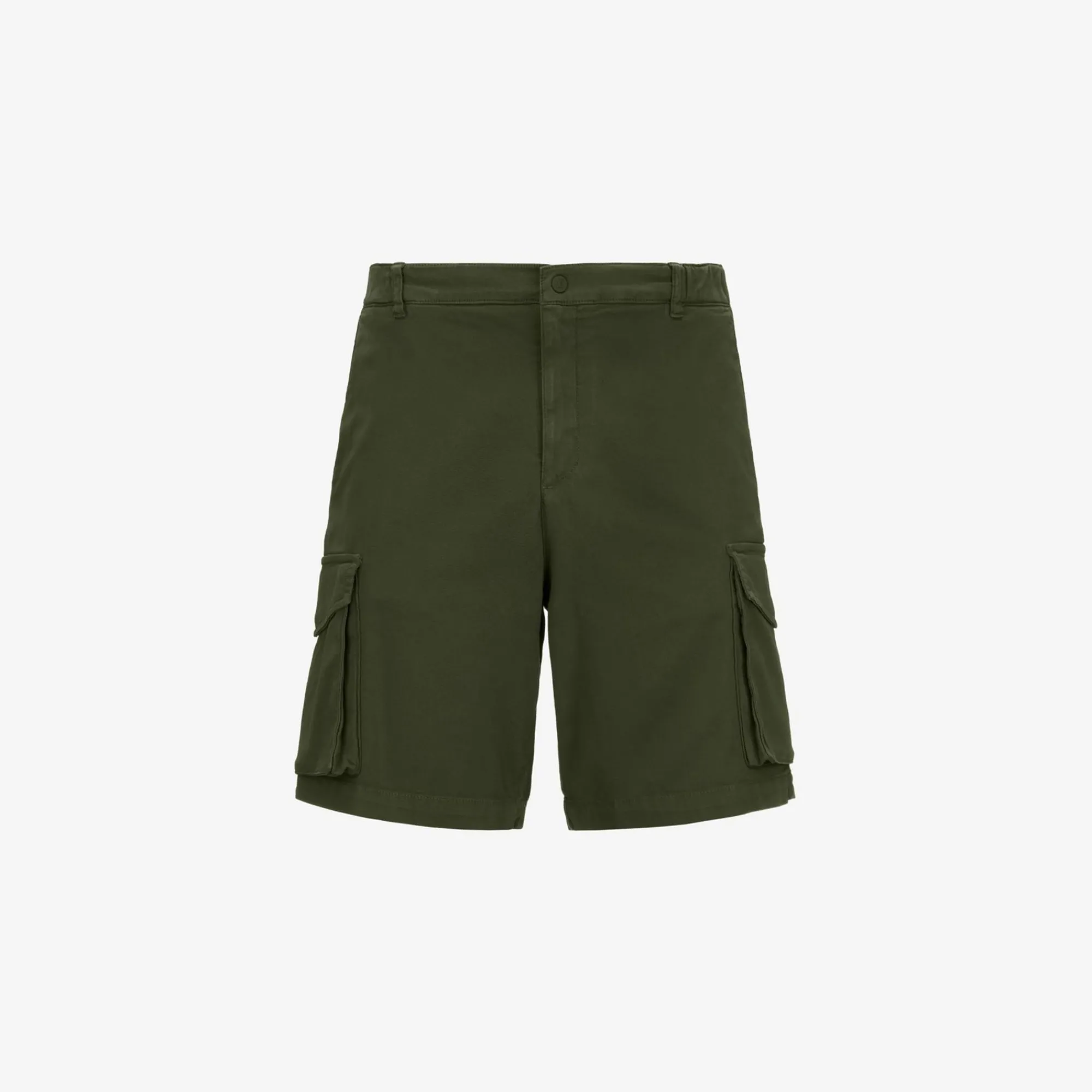 K-WAY Davon - Shorts - Cargo - Man - Green Cypress Cheap