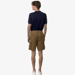 K-WAY Davon - Shorts - Cargo - Man - Brown Corda Fashion