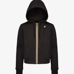 K-WAY Deline - Fleece - Jacket - Woman - Black Pure Outlet