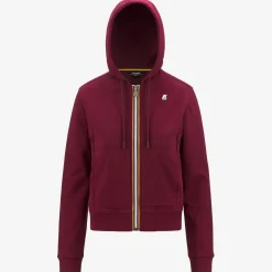 K-WAY Deline - Fleece - Jacket - Woman - Red Dk Flash Sale