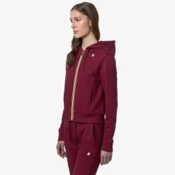 K-WAY Deline - Fleece - Jacket - Woman - Red Dk Flash Sale