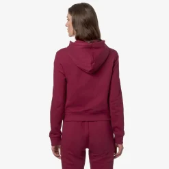 K-WAY Deline - Fleece - Jacket - Woman - Red Dk Flash Sale