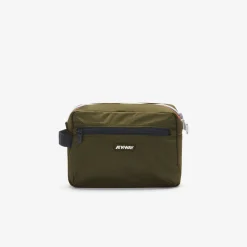 K-WAY Demu - Small Accessories - Beauty Case - Unisex - Green Blackish Discount
