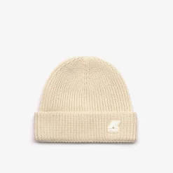 K-WAY E. Brice Cardigan Stitch - Headwear - Hat - Kid Unisex - Beige Shortbread Clearance