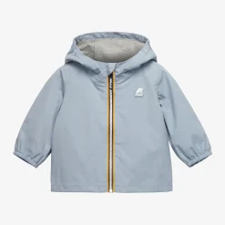 K-WAY E. Jack Stretch Nylon Jersey - Jackets - Short - Kid Unisex - Azure Blizzard Hot