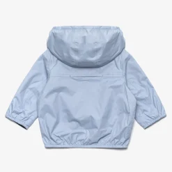 K-WAY E. Jake Plus.2 Reversible - Jackets - Short - Kid Unisex - Azure Blizzard-Blue Depth Discount