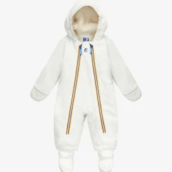 K-WAY E. Le Vrai 3.0 Snotty Orsetto - Sport Suits - Tracksuit - Kid Unisex - Ecru-White Shop