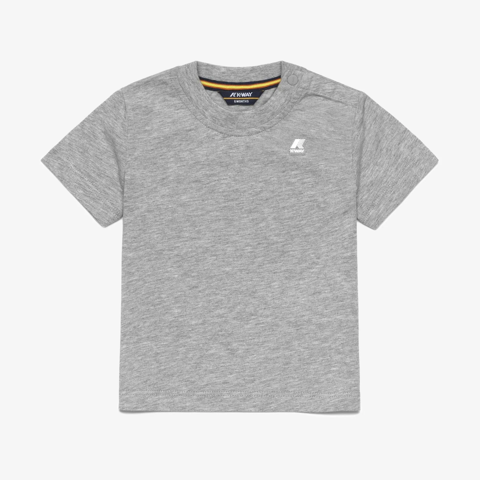 K-WAY E. Pete - T-Shirtstop - T-Shirt - Kid Unisex - Grey Mel Fashion