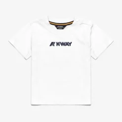 K-WAY E. Pete Logo - T-Shirtstop - T-Shirt - Kid Unisex - White Best Sale
