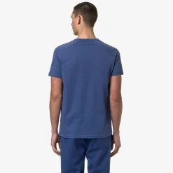 K-WAY Edwing - T-Shirtstop - T-Shirt - Man - Blue Fiord Store