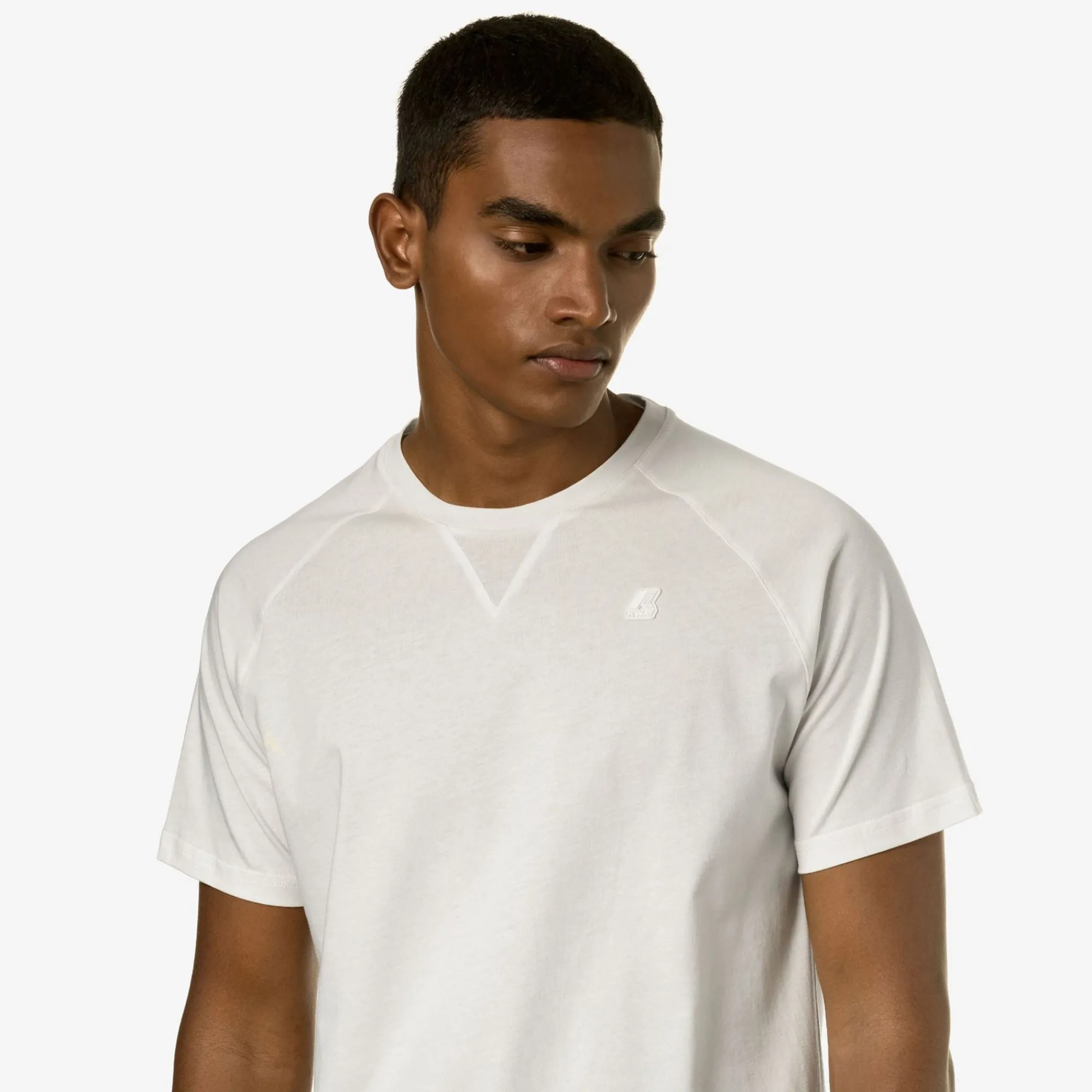 K-WAY Edwing - T-Shirtstop - T-Shirt - Man - White Gardenia Flash Sale