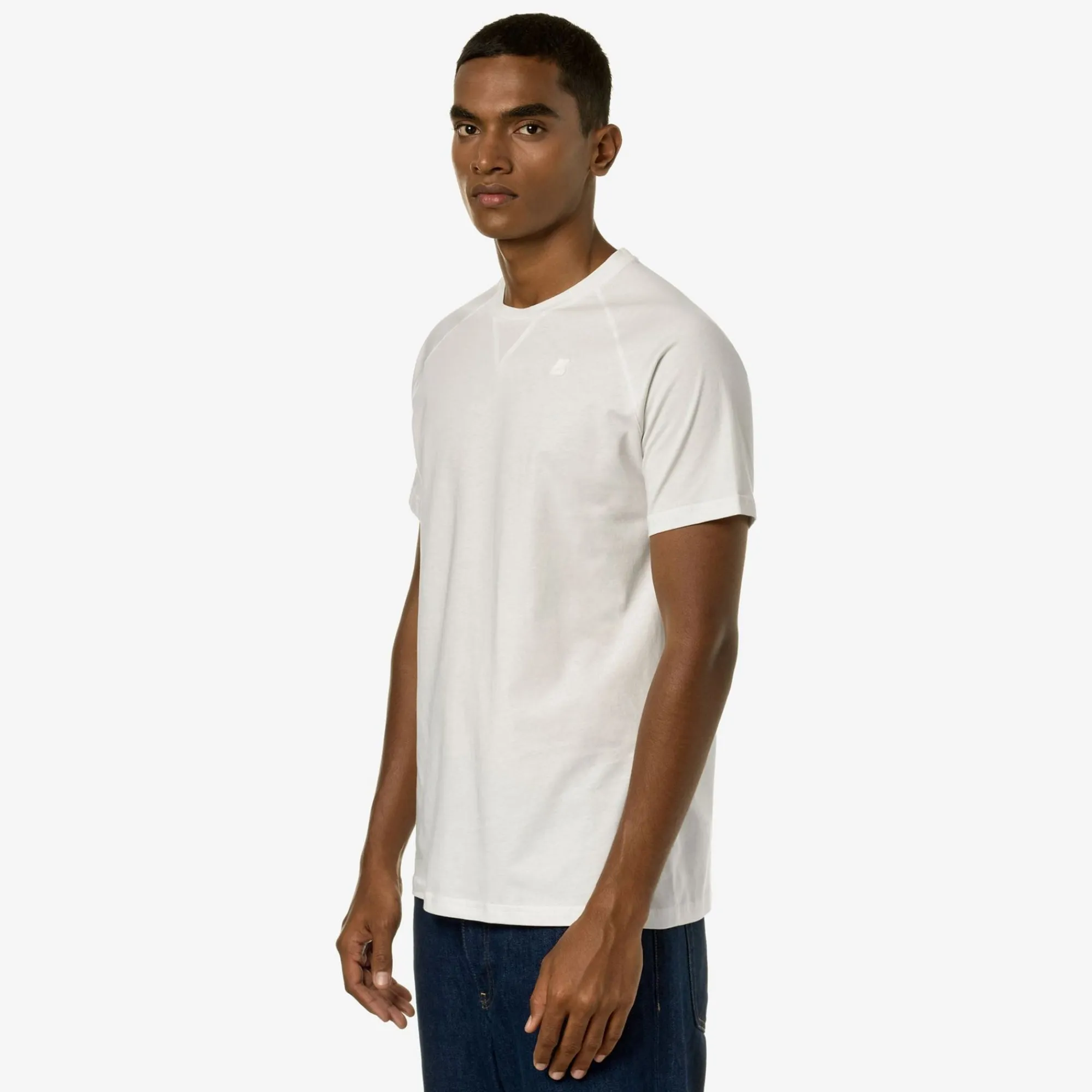 K-WAY Edwing - T-Shirtstop - T-Shirt - Man - White Gardenia Flash Sale