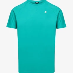 K-WAY Edwing - T-Shirtstop - T-Shirt - Man - Green Marine Fashion