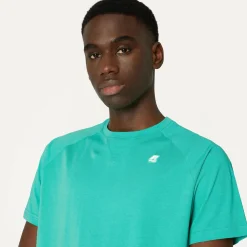 K-WAY Edwing - T-Shirtstop - T-Shirt - Man - Green Marine Fashion