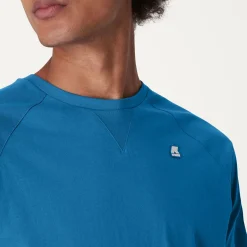 K-WAY Edwing - T-Shirtstop - T-Shirt - Man - Blue Turquoise Store