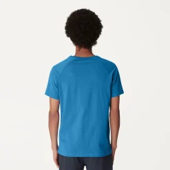 K-WAY Edwing - T-Shirtstop - T-Shirt - Man - Blue Turquoise Store