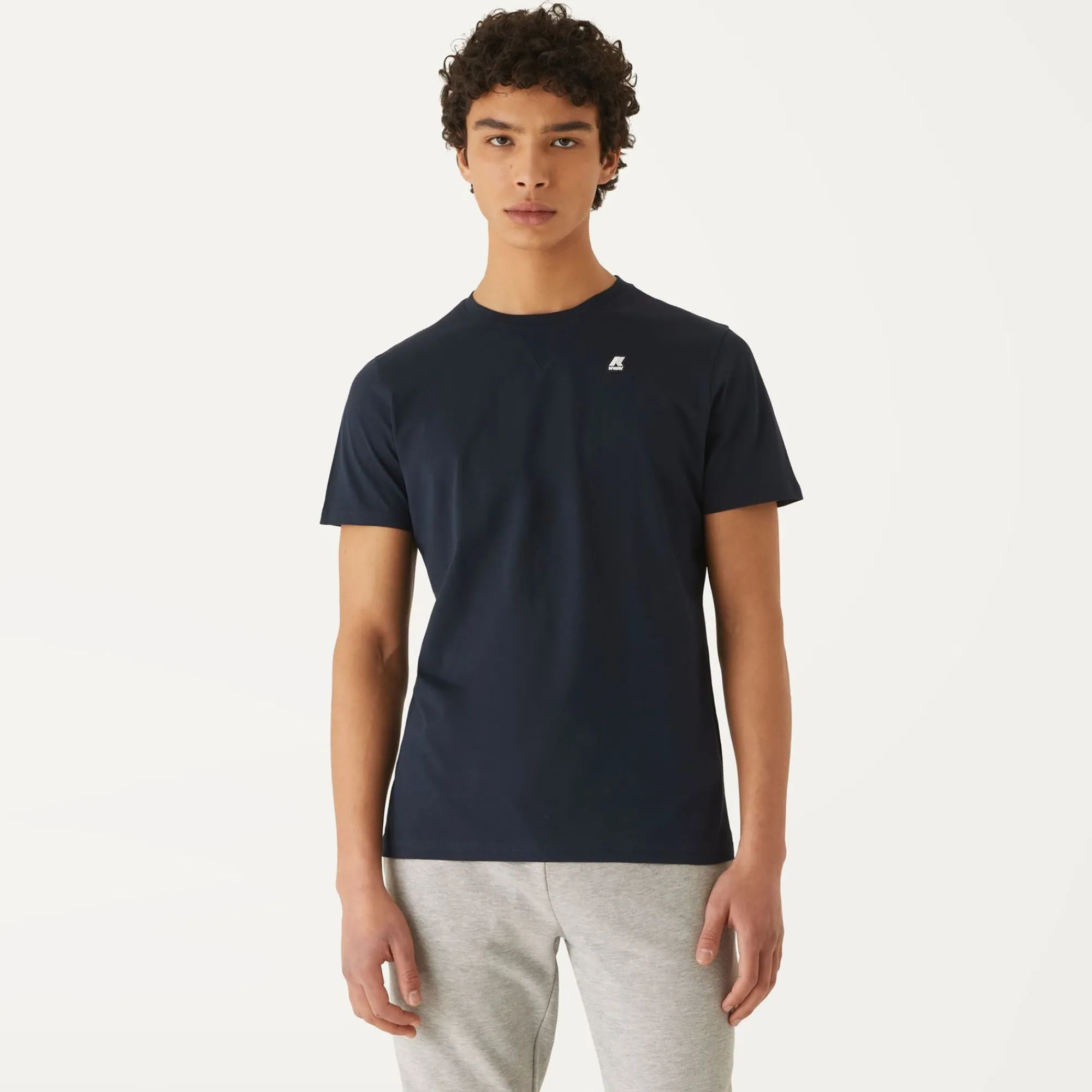 K-WAY Edwing Round Sleeves Three Pack - T-Shirtstop - T-Shirt - Man - Black Torba-Blue Depth-Black Pure Flash Sale