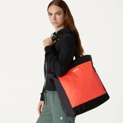 K-WAY Elliant - Bags - Shopping Bag - Unisex - Red Papavero-Black Pure Shop