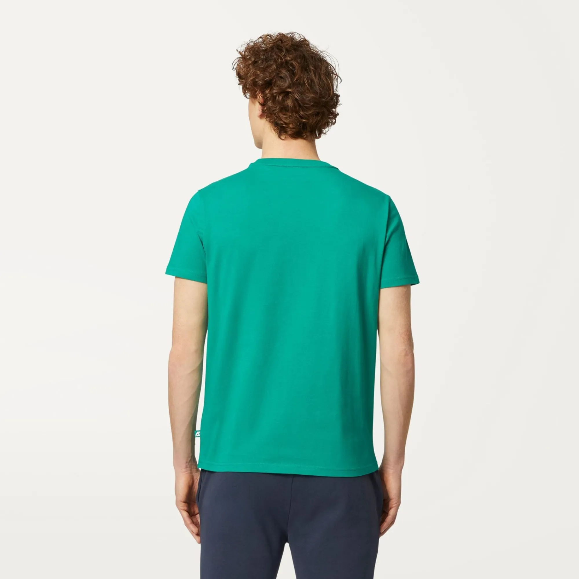 K-WAY Elliot 3D Stripes Logo - T-Shirtstop - T-Shirt - Man - Green Cheap