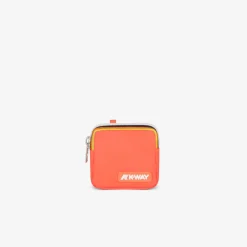 K-WAY Emee - Small Accessories - Headphones - Unisex - Red Papavero-Black Pure New