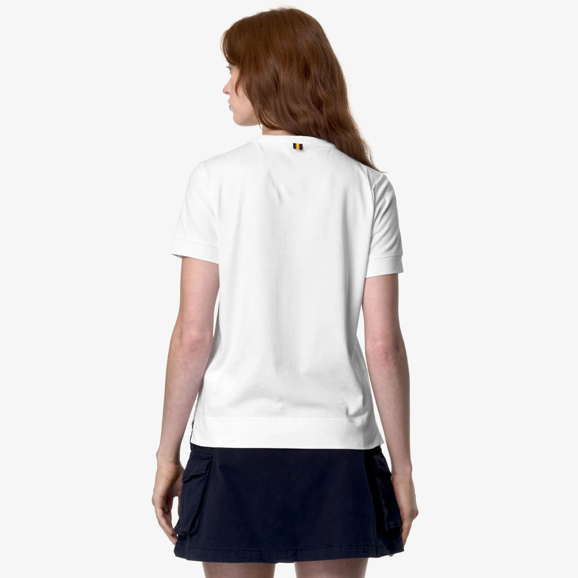 K-WAY Emel Jersey - T-Shirtstop - T-Shirt - Woman - White Shop