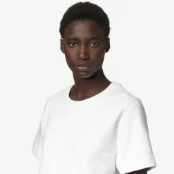 K-WAY Emelette - T-Shirtstop - T-Shirt - Woman - White Hot