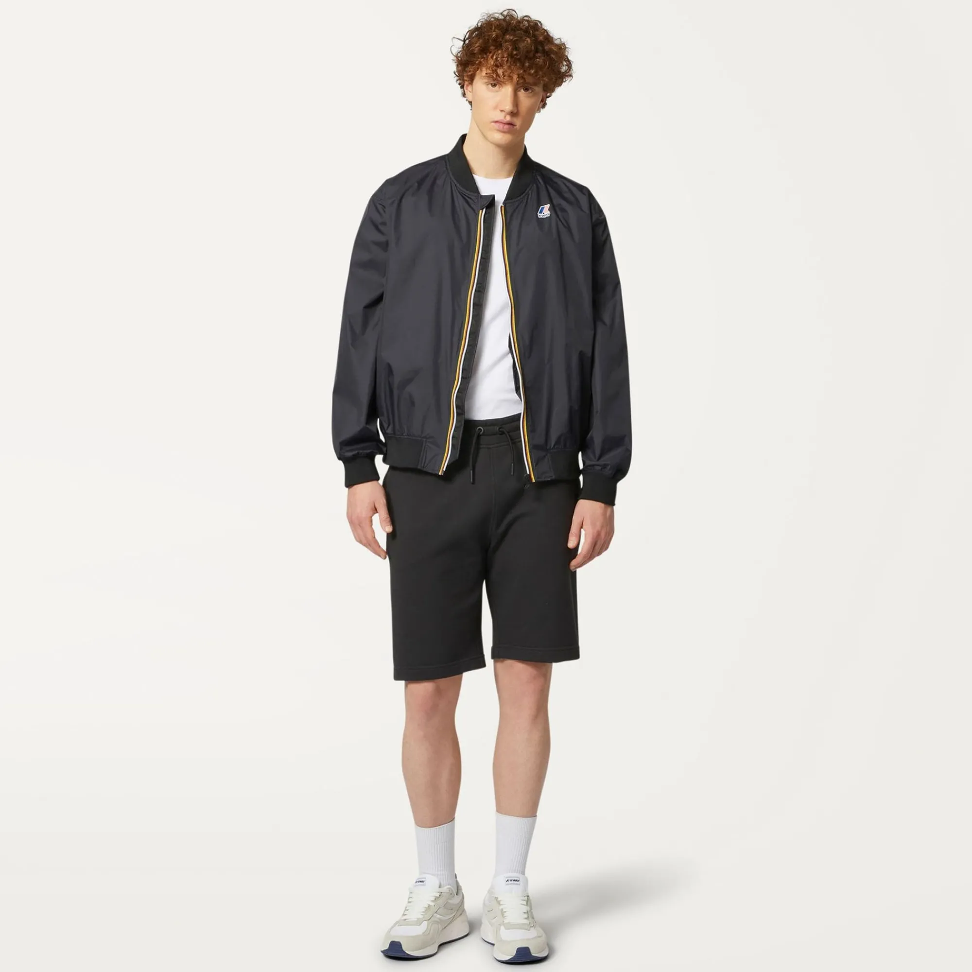 K-WAY Erik - Shorts - Sportshorts - Man - Black Pure Best