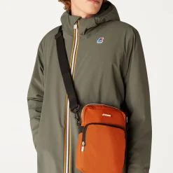 K-WAY Erloy - Bags - Shoulder Bag - Unisex - Orange Rust Clearance