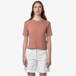 K-WAY Esmer - Knitwear - Pullover - Woman - Rose Brown Clearance