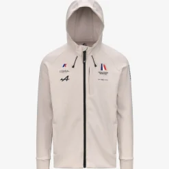 K-WAY Etaples Orient Express Team Ac - Fleece - Jacket - Unisex - Grey Vapor Online