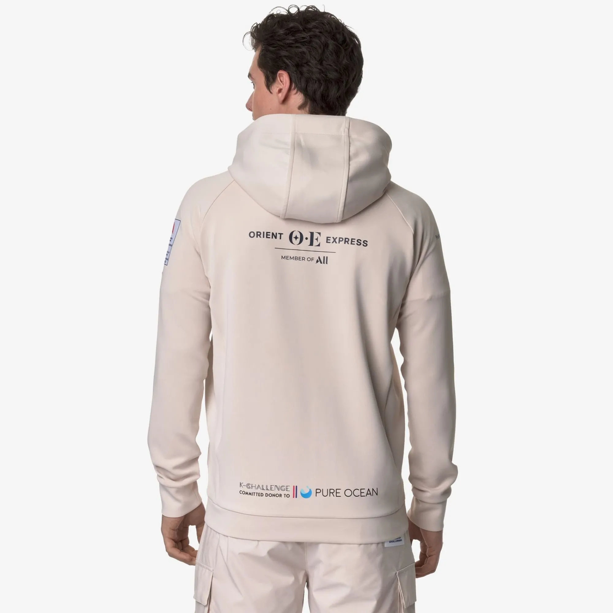 K-WAY Etaples Orient Express Team Ac - Fleece - Jacket - Unisex - Grey Vapor Online