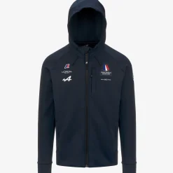 K-WAY Etaples Orient Express Team Ac - Fleece - Jacket - Unisex - Blue Dress Clearance