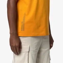 K-WAY Fantome Lettering - T-Shirtstop - T-Shirt - Man - Orange Md-Green Cypress Cheap