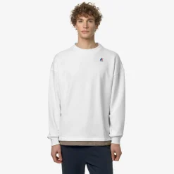 K-WAY Florentin Nylon Pc - Fleece - Jumper - Unisex - White-Beige Taupe Store