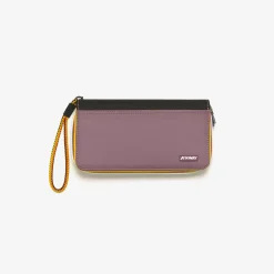 K-WAY Fluy - Small Accessories - Wallet - Unisex - Violet Dusty Shop
