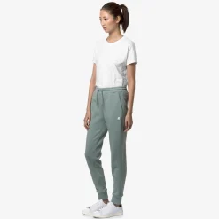 K-WAY Ginevra Light Spacer - Pants - Sport Trousers - Woman - Green Mold Online