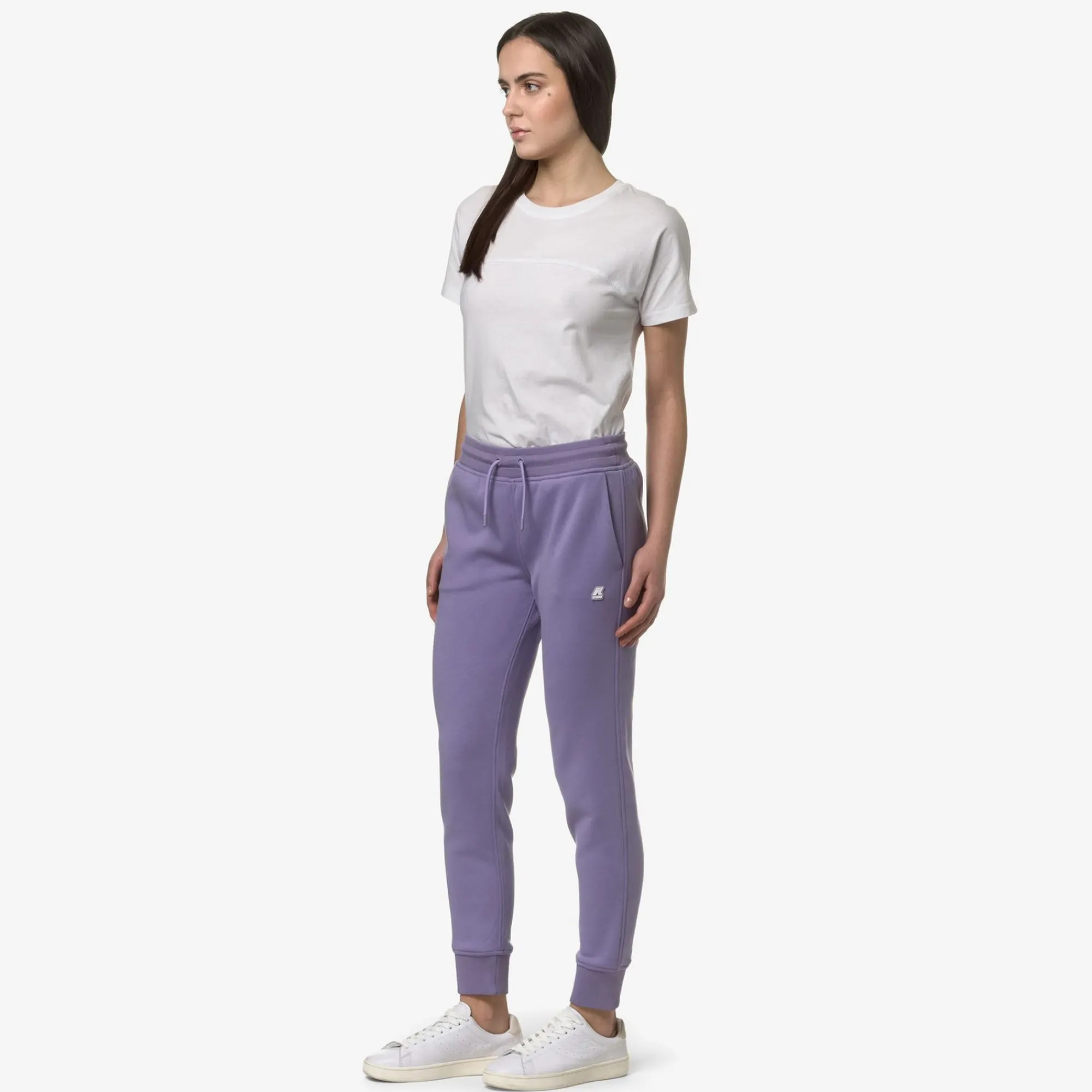 K-WAY Ginevra Light Spacer - Pants - Sport Trousers - Woman - Violet Glicine Best Sale
