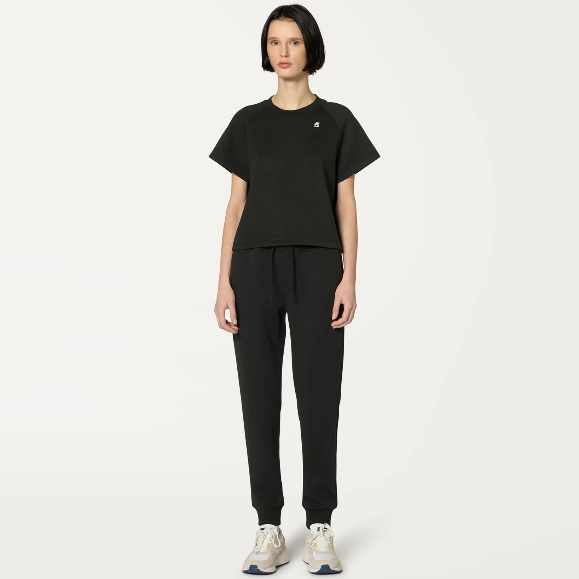 K-WAY Ginevra Light Spacer - Pants - Sport Trousers - Woman - Black Pure Best Sale