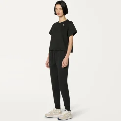 K-WAY Ginevra Light Spacer - Pants - Sport Trousers - Woman - Black Pure Best Sale