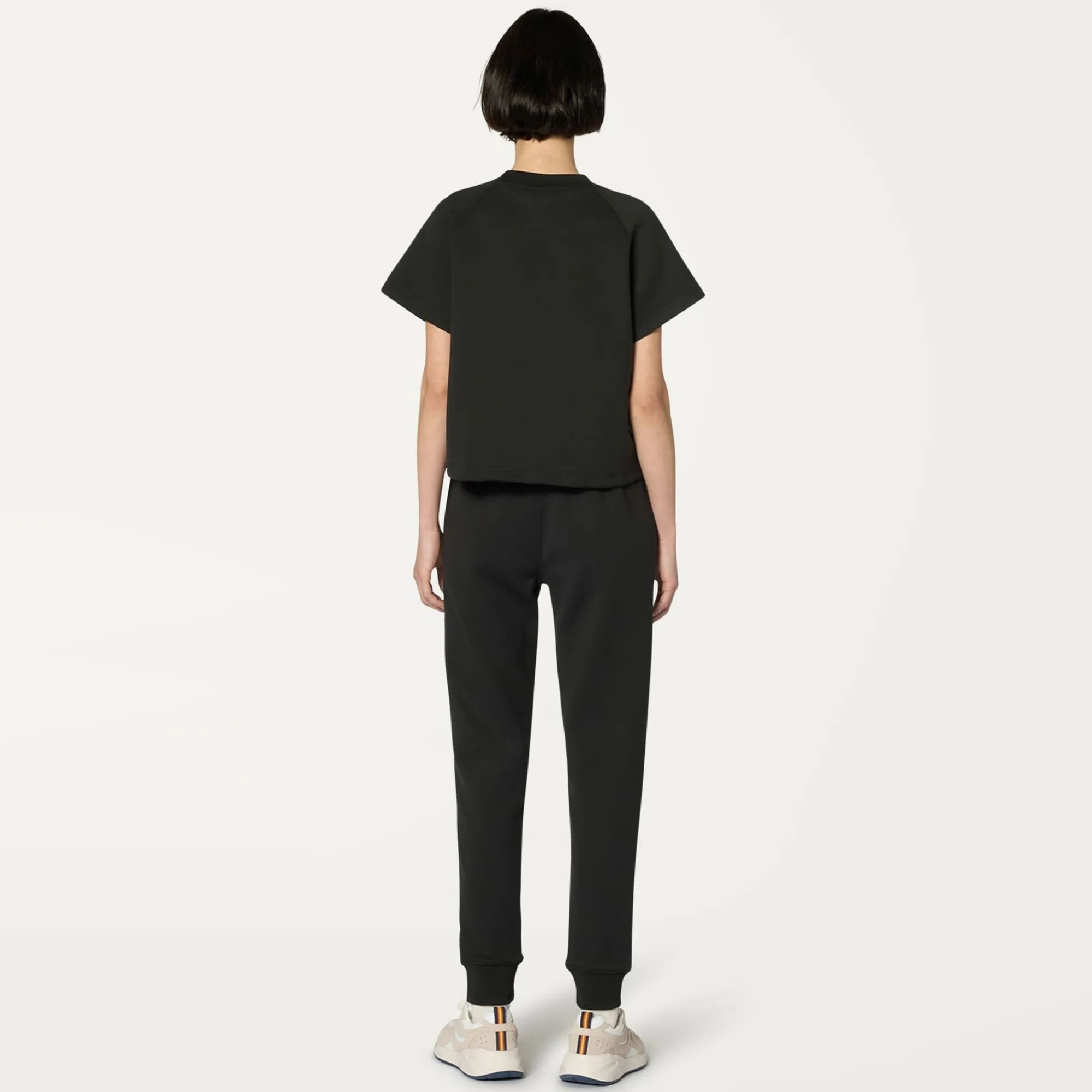 K-WAY Ginevra Light Spacer - Pants - Sport Trousers - Woman - Black Pure Best Sale