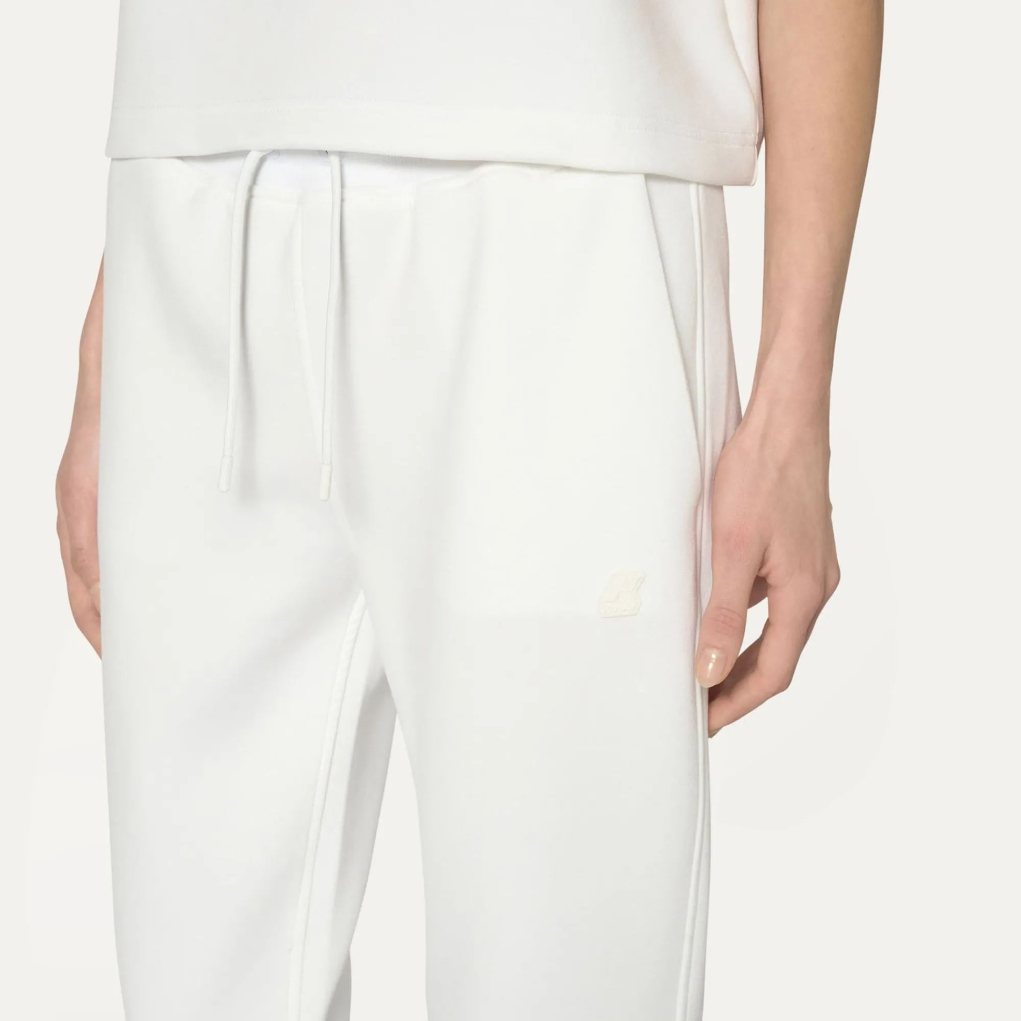 K-WAY Ginevra Light Spacer - Pants - Sport Trousers - Woman - White Flash Sale