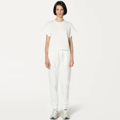 K-WAY Ginevra Light Spacer - Pants - Sport Trousers - Woman - White Flash Sale