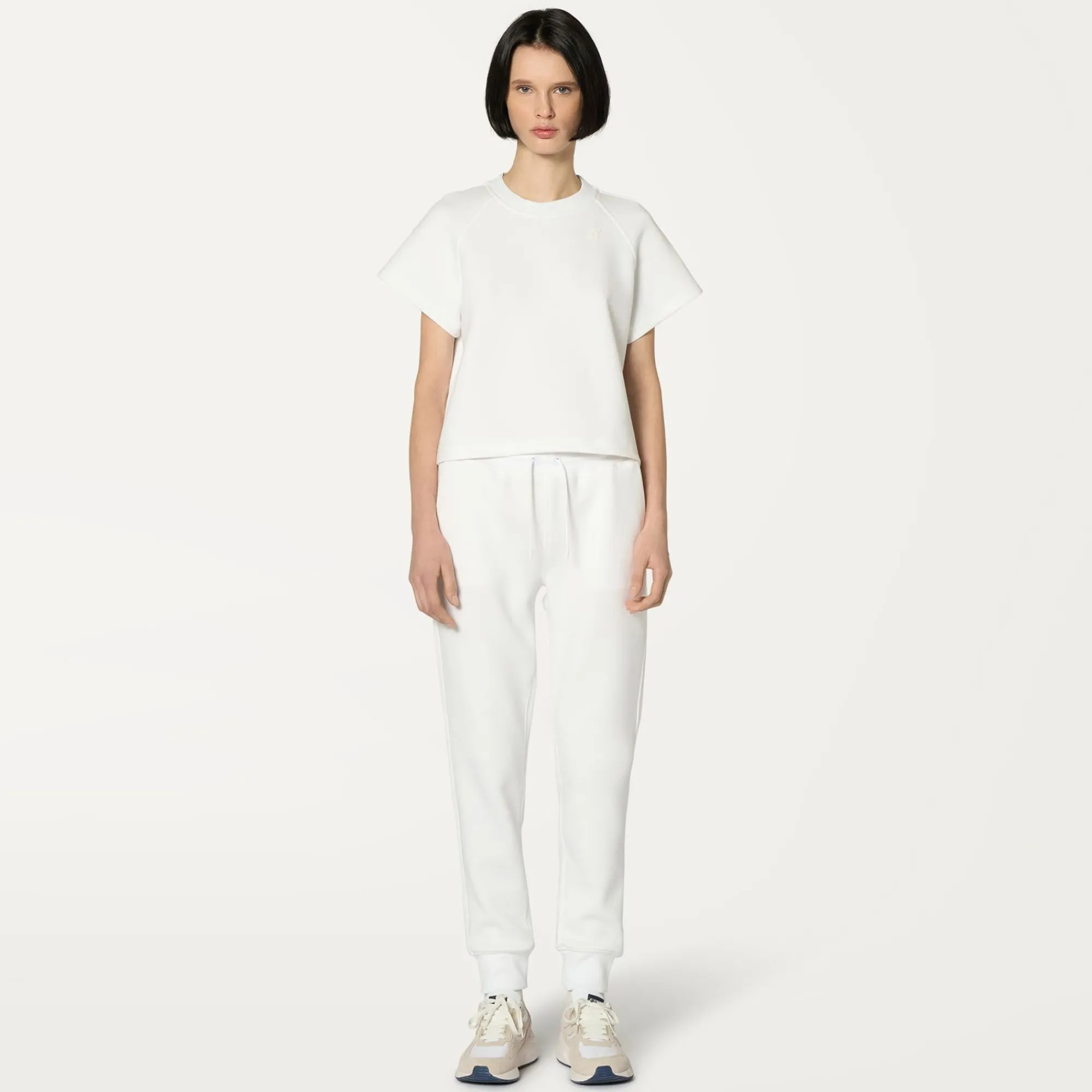 K-WAY Ginevra Light Spacer - Pants - Sport Trousers - Woman - White Flash Sale