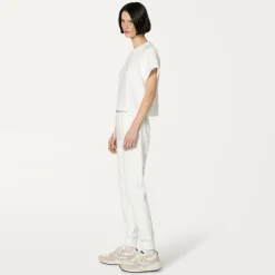 K-WAY Ginevra Light Spacer - Pants - Sport Trousers - Woman - White Flash Sale