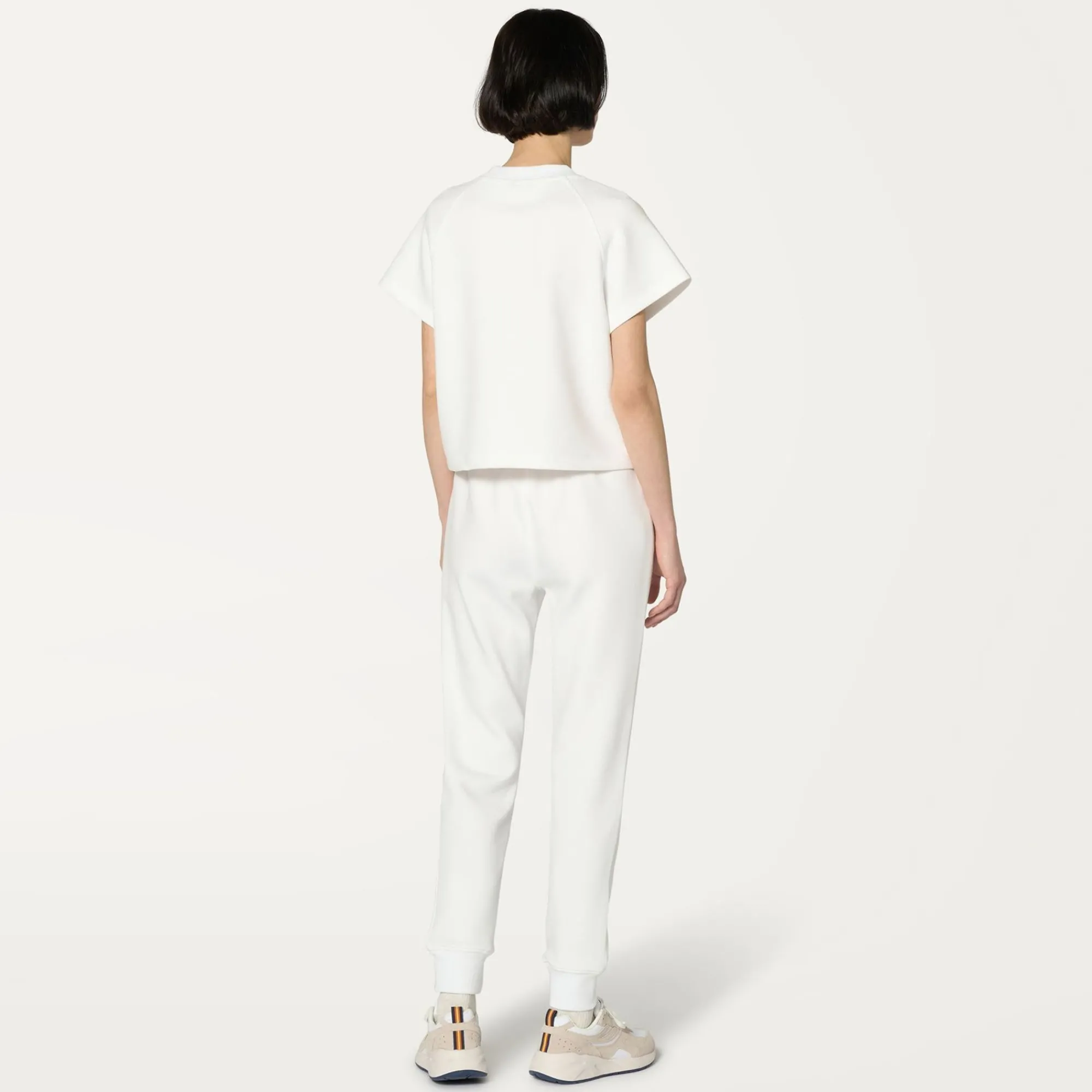 K-WAY Ginevra Light Spacer - Pants - Sport Trousers - Woman - White Flash Sale
