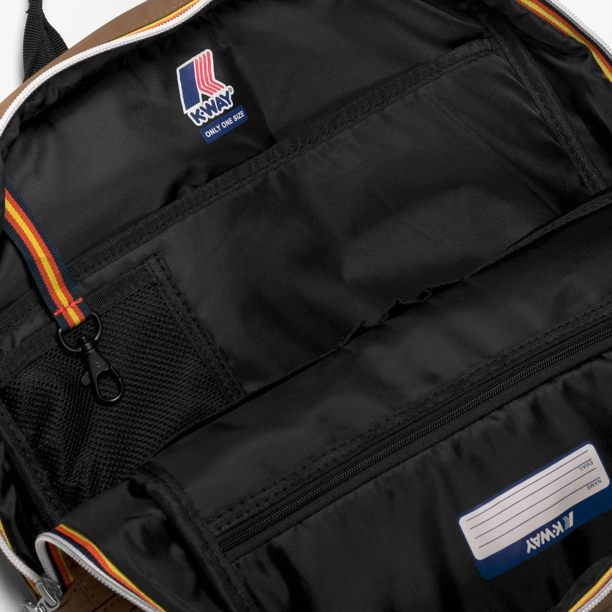 K-WAY Gizy - Bags - Backpack - Unisex - Brown Corda Discount