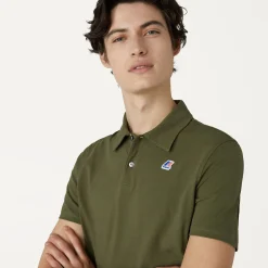 K-WAY Gregoire Tape - Polo Shirts - Polo - Man - Green Military Store