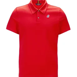 K-WAY Gregoire Tape - Polo Shirts - Polo - Man - Red Clearance