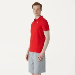 K-WAY Gregoire Tape - Polo Shirts - Polo - Man - Red Clearance
